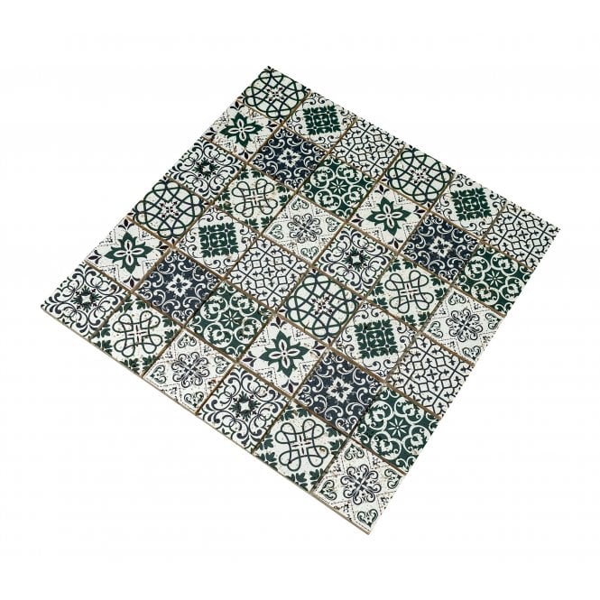 Dream Midnight (4.8cm x 4.8cm) 30cm x 30cm Mosaic Tile
