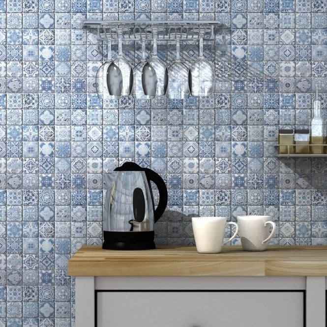 Dream Ocean (4.8cm x 4.8cm) 30cm x 30cm Mosaic Tile