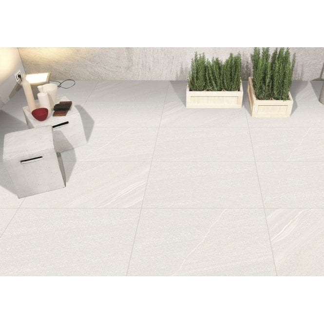 Dune White 60cm x 90cm 2cm Slab Outdoor Tile