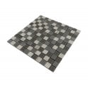 Elegance Brown 30cm x 30cm Peel & Stick Mosaic Tile