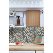 Elegance Brown 30cm x 30cm Peel & Stick Mosaic Tile