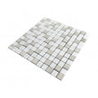 Elegance White 30cm x 30cm Peel & Stick Mosaic Tile