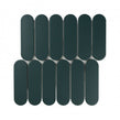 Elongate Brunswick Green 29cm x 27.6cm (4.3cm x14.8cm) Mosaic Tile