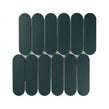 Elongate Brunswick Green 29cm x 27.6cm (4.3cm x14.8cm) Mosaic Tile