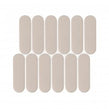 Elongate Cream Matt 29cm x 27.6cm (4.3cm x14.8cm) Mosaic Tile