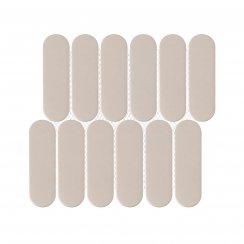 Elongate Cream Matt 29cm x 27.6cm (4.3cm x14.8cm) Mosaic Tile
