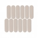 Elongate Cream Matt 29cm x 27.6cm (4.3cm x14.8cm) Mosaic Tile