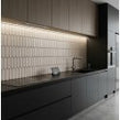 Elongate Cream Matt 29cm x 27.6cm (4.3cm x14.8cm) Mosaic Tile