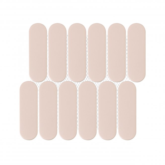 Elongate Fairy Pink Matt 29cm x 27.6cm (4.3cm x14.8cm) Mosaic Tile