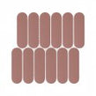 Elongate Grapefruit Pink Matt 29cm x 27.6cm (4.3cm x14.8cm) Mosaic Tile