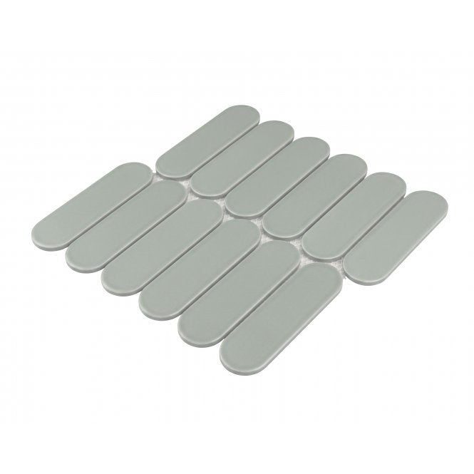 Elongate Mellow Sage 29cm x 27.6cm (4.3cm x14.8cm) Mosaic Tile