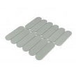 Elongate Mellow Sage 29cm x 27.6cm (4.3cm x14.8cm) Mosaic Tile