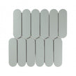 Elongate Mellow Sage 29cm x 27.6cm (4.3cm x14.8cm) Mosaic Tile