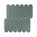 Elongate Pine Green 29cm x 27.6cm (4.3cm x14.8cm) Mosaic Tile