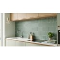 Elongate Pine Green 29cm x 27.6cm (4.3cm x14.8cm) Mosaic Tile