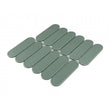 Elongate Pine Green 29cm x 27.6cm (4.3cm x14.8cm) Mosaic Tile