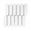 Elongate White Gloss 29cm x 27.6cm (4.3cm x14.8cm) Mosaic Tile
