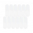 Elongate White Matt 29cm x 27.6cm (4.3cm x14.8cm)
