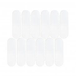Elongate White Matt 29cm x 27.6cm (4.3cm x14.8cm)