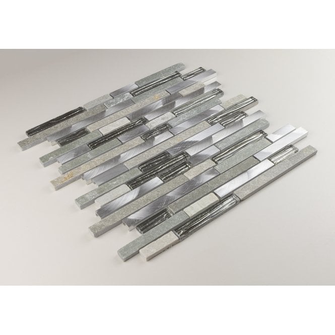 Emerald Mix Bar 29.8cm x 30.5cm Mosaic Tile