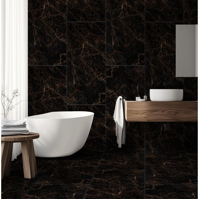 Emperador Dark 60cm x 120cm Wall and Floor Tile
