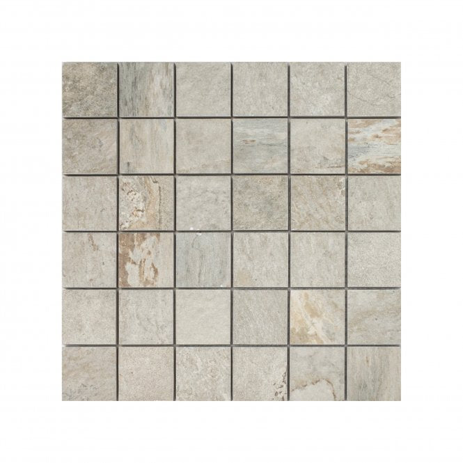 Made In Spain Enmallado Aymara Beige 30cm x 30cm (5cm x 5cm) Mosaic Tile