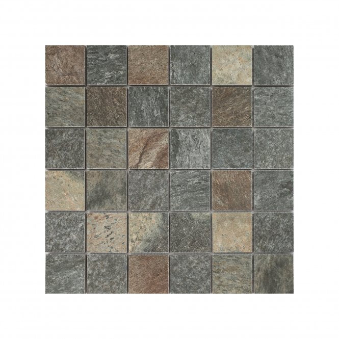Made In Spain Enmallado Aymara Multicolour 30cm x 30cm (5cm x 5cm) Mosaic Tile
