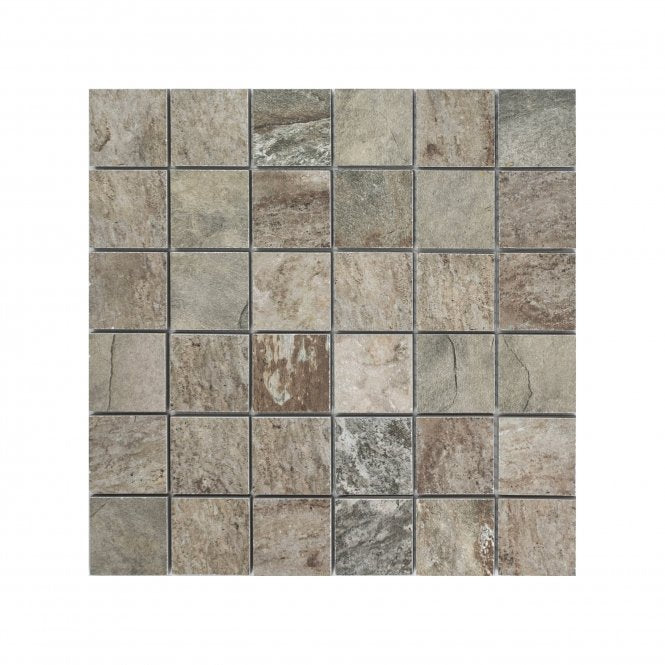 Made In Spain Enmallado Aymara Tierra 30cm x 30cm (5cm x 5cm) Mosaic Tile