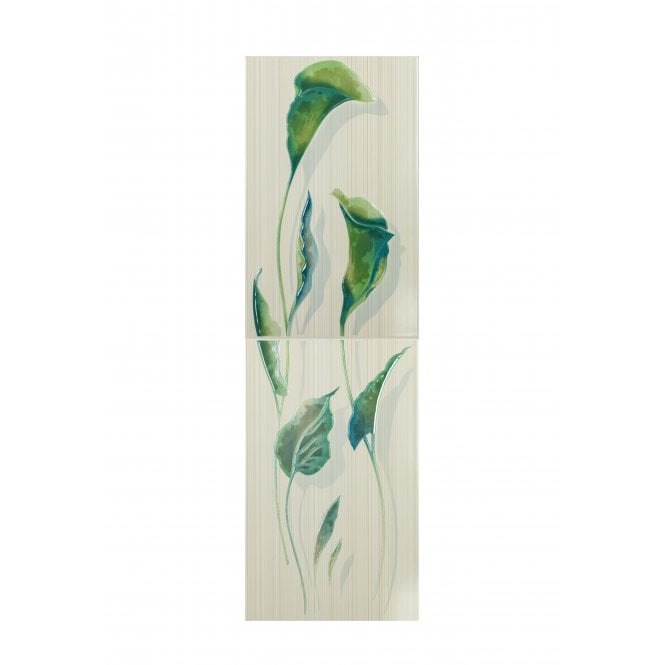 Epica Cream Decor 2 Set Per Decor 25cm x 40cm Wall Tile
