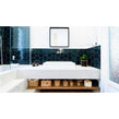 Italian Design Esamarine Blue 16.2cm x 18.5cm Hexagon Wall Tile