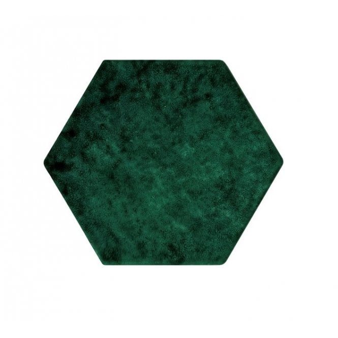 Italian Design Esamarine Green 16.2cm x 18.5cm Hexagon Wall Tile