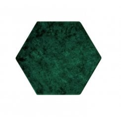 Italian Design Esamarine Green 16.2cm x 18.5cm Hexagon Wall Tile