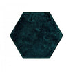Italian Design Esamarine Petroleum 16.2cm x 18.5cm Hexagon Wall Tile