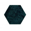 Italian Design Esamarine Petroleum 16.2cm x 18.5cm Hexagon Wall Tile