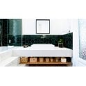 Italian Design Esamarine Petroleum 16.2cm x 18.5cm Hexagon Wall Tile