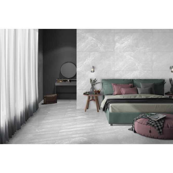 Essa Bianco 60cm x 120cm Wall and Floor Tile