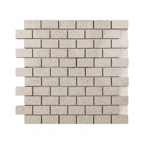 Gulfstone Essel Beige Brick Quartz 30cm x 30cm (4.8m x 2.3cm) Mosaic Tile