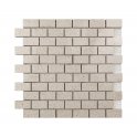 Gulfstone Essel Beige Brick Quartz 30cm x 30cm (4.8m x 2.3cm) Mosaic Tile