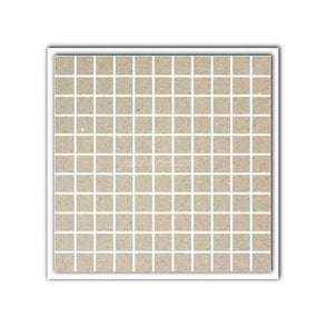 Gulfstone Essel Beige Square Mosaic 30cm x 30cm (2.5cm x 2.5cm) Mosaic Tile