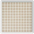 Gulfstone Essel Beige Square Mosaic 30cm x 30cm (2.5cm x 2.5cm) Mosaic Tile