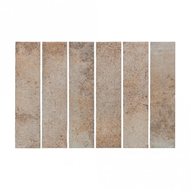 Italian Design Etrusca Matt 6cm x 25cm Wall and Floor Tile