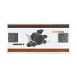Heckstream Fab Silver 10cm x 20cm Border Tile