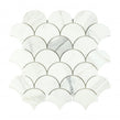 Fan Calacatta Gold 28.5cm x 28.5cm Mosaic Tile