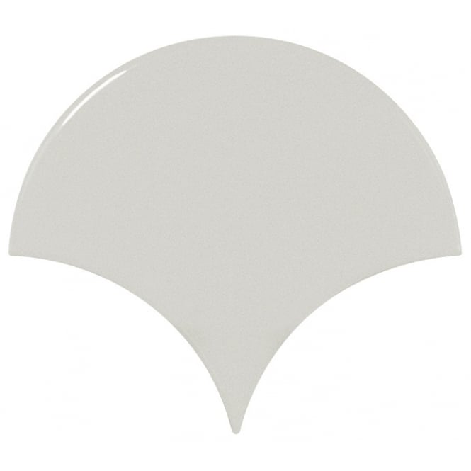 Equipe Fan Mint Gloss 10.6cm x 12cm Wall Tile