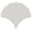 Equipe Fan Mint Gloss 10.6cm x 12cm Wall Tile