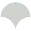 Equipe Fan Sky Blue Gloss 10.6cm x 12cm Wall Tile