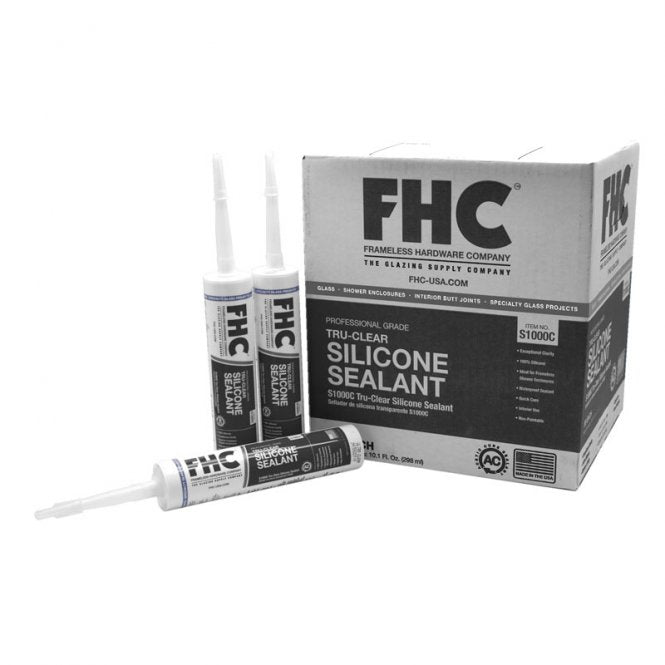 FHC TRU-Clear S1000C Series Silicone Sealant 298ml