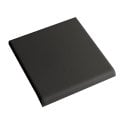 Fireplace Black Bull Nose Quarry 9.6cm x 9.6cm Floor Tile