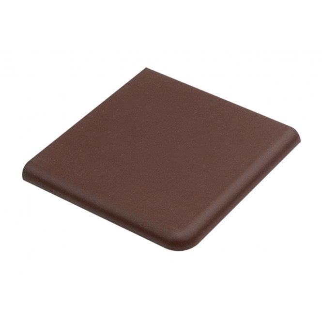 Fireplace Quarry Corner Red 9.6cm x 9.6cm Floor Tile