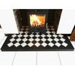 Fireplace White Bull Nose Quarry 9.6cm x 14.6cm Floor Tile